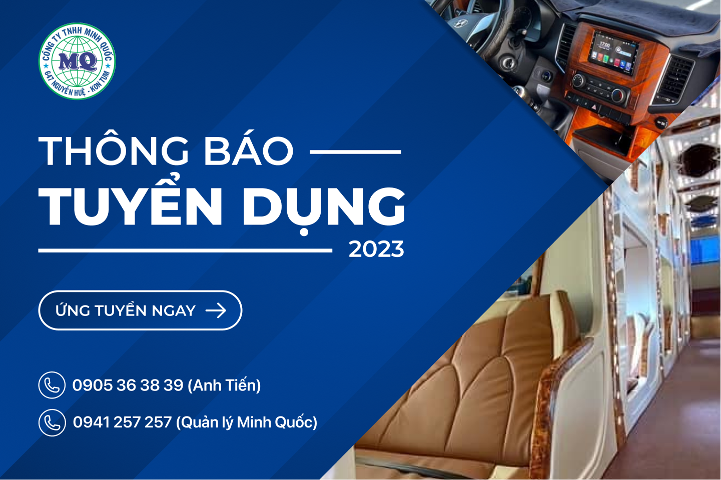 Read more about the article TUYỂN DỤNG NHÂN SỰ 2023
